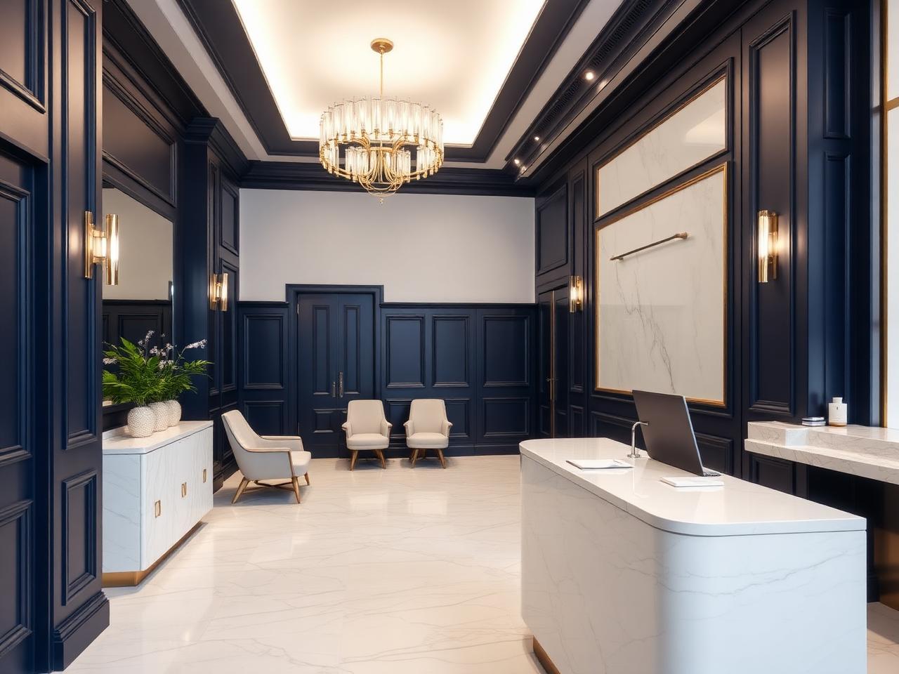 Reception & waiting lounge